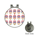 Uncle Sam Emoji Golf Ball Marker Hat Clip