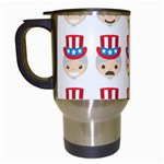 Uncle Sam Emoji Travel Mug (White)