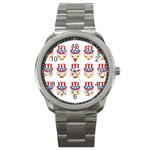 Uncle Sam Emoji Sport Metal Watch