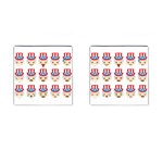 Uncle Sam Emoji Cufflinks (Square)