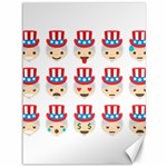 Uncle Sam Emoji Canvas 36  x 48 