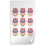 Uncle Sam Emoji Canvas 40  x 72 