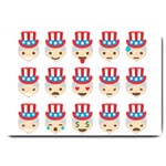 Uncle Sam Emoji Large Doormat