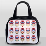 Uncle Sam Emoji Classic Handbag (Two Sides)