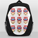 Uncle Sam Emoji Backpack Bag