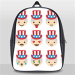 Uncle Sam Emoji School Bag (XL)