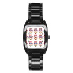 Uncle Sam Emoji Stainless Steel Barrel Watch