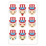 Uncle Sam Emoji Removable Flap Cover (S)