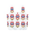 Uncle Sam Emoji Full Print Recycle Bag (S)