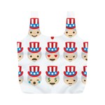 Uncle Sam Emoji Full Print Recycle Bag (M)