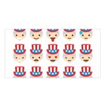 Uncle Sam Emoji Satin Shawl