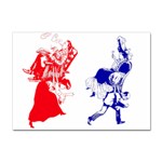 Victorian Marriage Sticker A4 (100 pack)