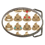 poop Emoji Belt Buckle