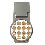 poop Emoji Money Clip (Round)