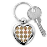 poop Emoji Key Chain (Heart)