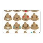 poop Emoji Magnet (Rectangular)