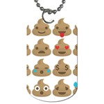 poop Emoji Dog Tag (One Side)