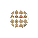 poop Emoji Golf Ball Marker