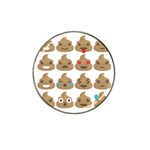 poop Emoji Hat Clip Ball Marker