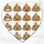 poop Emoji Jigsaw Puzzle (Heart)