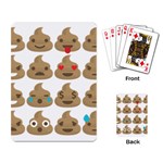 poop Emoji Playing Cards Single Design