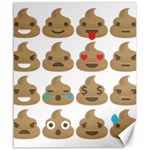 poop Emoji Canvas 20  x 24 