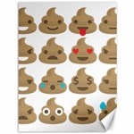 poop Emoji Canvas 36  x 48 