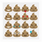 poop Emoji Medium Glasses Cloth