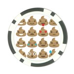 poop Emoji Poker Chip Card Guard