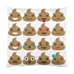 poop Emoji Standard Cushion Case (Two Sides)