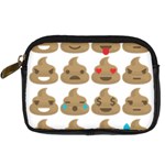 poop Emoji Digital Camera Leather Case