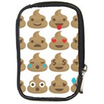 poop Emoji Compact Camera Leather Case