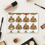 poop Emoji Cosmetic Bag (Medium)