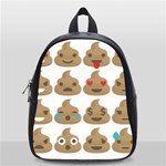 poop Emoji School Bag (Small)