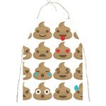 poop Emoji Full Print Apron