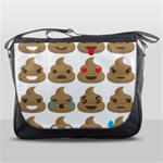 poop Emoji Messenger Bag