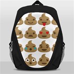 poop Emoji Backpack Bag