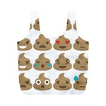 poop Emoji Full Print Recycle Bag (M)