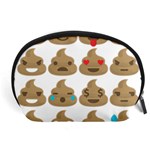 poop Emoji Accessory Pouch (Large)