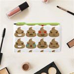 poop Emoji Cosmetic Bag (XS)