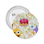 happy Birthday emoji 2.25  Button