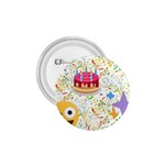 happy Birthday emoji 1.75  Button