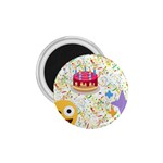 happy Birthday emoji 1.75  Magnet