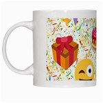 happy Birthday emoji White Mug