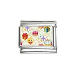 happy Birthday emoji Italian Charm (9mm)