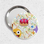 happy Birthday emoji 2.25  Handbag Mirror