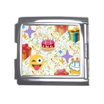 happy Birthday emoji Mega Link Italian Charm (18mm)