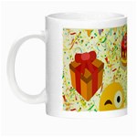 happy Birthday emoji Night Luminous Mug