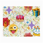 happy Birthday emoji Small Glasses Cloth