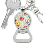 happy Birthday emoji Bottle Opener Key Chain